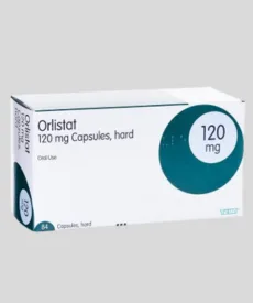 Box of Orlistat 120mg Capsules